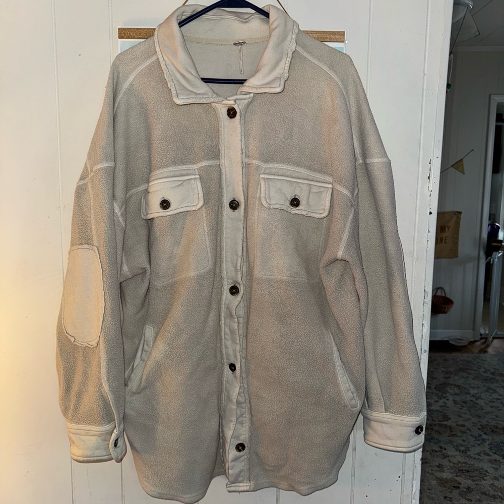 Free People Ruby Shacket Large - image 1